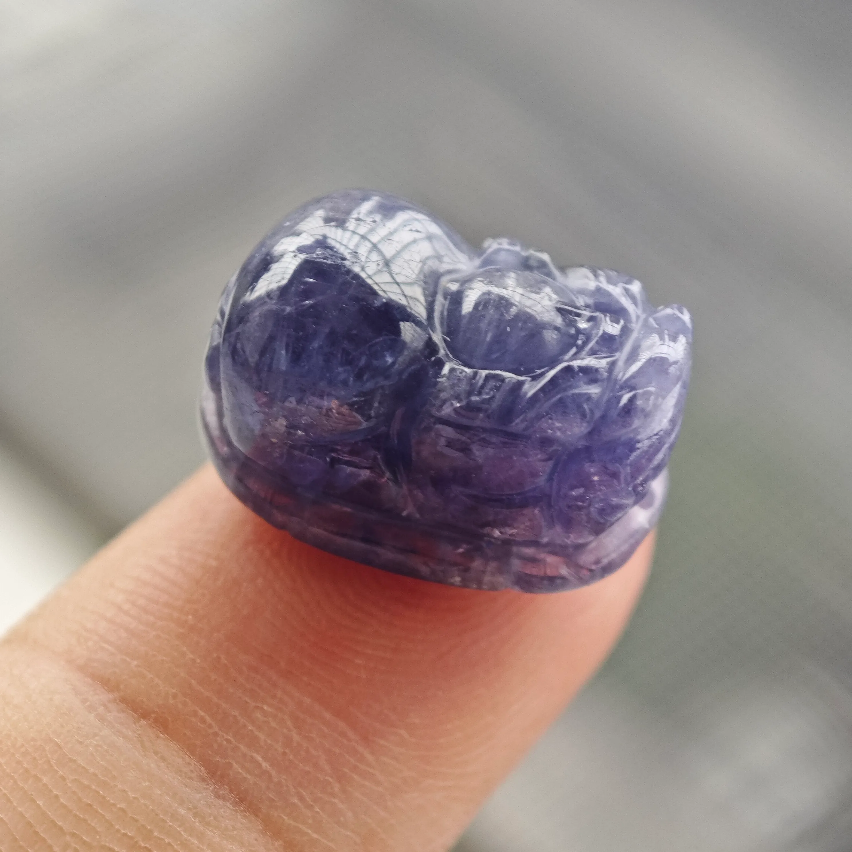 Authentic Natural Blue Tanzanite Tanzania Rare Pendant Genuine Blue Tanzanite Pi Xiu Beads 16x11mm Rare Healing stone Woman AAAAAA