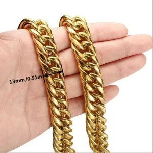 Authentic The Sovereign Gold-Plated Curb Link Talisman