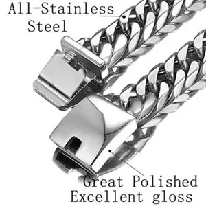 Authentic Men's 18K Gold Plated Curb Cuban Link Chain Necklace Jewelry