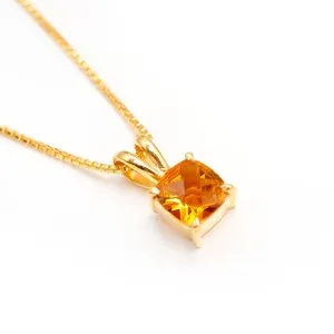 Authentic The Solar Radiance Citrine Cushion Talisman