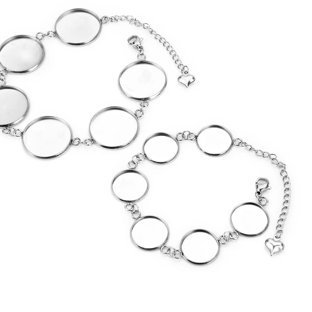 Authentic Vessels of Infinite Moments: Blank Cabochon Bracelet Bases