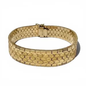 Authentic The Golden Hive Weave: Sacred Geometry Honeycomb Talisman Bracelet