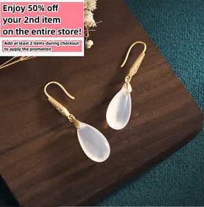 Authentic Celestial Verdant Tear Talismans - Sacred Jade Harmony Earrings