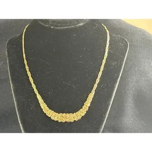 Authentic The Byzantine Weaver: Gilded Sterling Chain of Eternal Flow