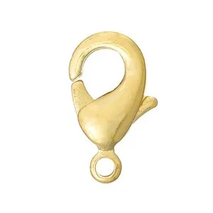 Authentic Sexy Sparkles 5 Pcs, Lobster Clasp 18k Gold Plated 12mm