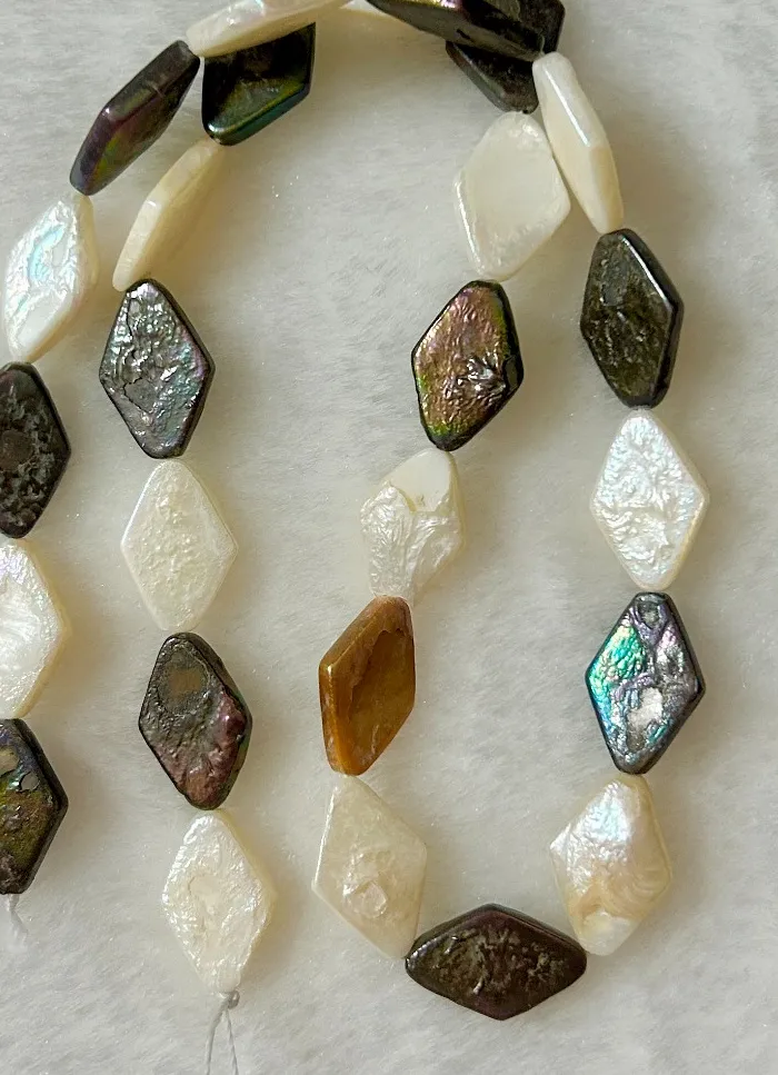 Authentic Unique Baroque Anout 15 16X11X4Mm Pearl Necklace Recycled Pearl Semi Finished Pumpkin Seed Shaped Diy Jewelry