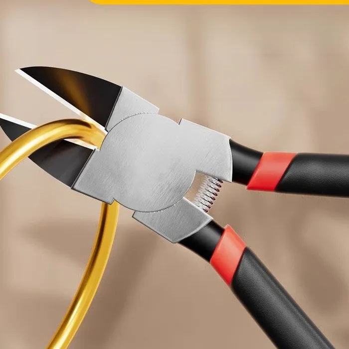 Authentic Nozzle pliers oblique pliers cut gold and silver jewelry high hardness small scissors gold playing gold inspection recycling