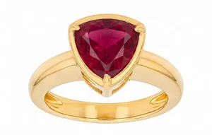 Authentic The Crimson Sovereign: Ruby Talisman of Vitality and Command