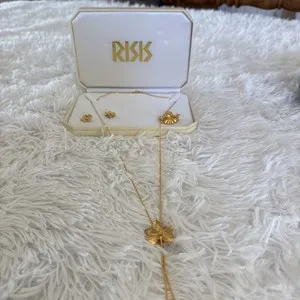 Authentic Orchid's Kiss: 24K Gold Plated Sliding Elegance