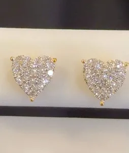 Authentic The Golden Heart of Radiance: Lab-Grown Diamond Talisman