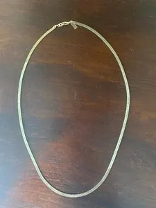 Authentic 18 carat Gold Plated Beautiful Chain Necklace 20"