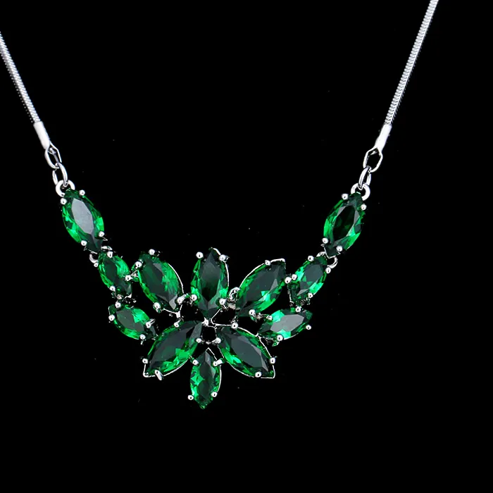 Authentic The Verdant Heart: Emerald Zircon Sacred Pendant