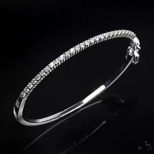 Authentic The Celestial Radiance Moissanite Bangle