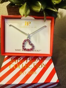 Authentic Ring Bomb Party NK14109 Lab-Created Moonstone Teardrop Necklace Gold Plated 18"