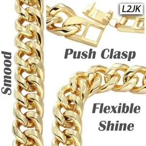Authentic Miami Cuban Curb Chain Necklace 10mm 30In & Curly Hair Jesus Face Gold Plated XL
