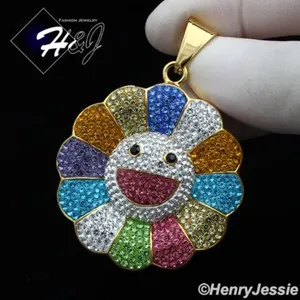 Authentic The Solar Bloom of Joy: Radiant Rainbow Flower Amulet