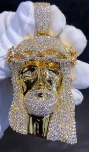 Authentic Divine Radiance: The Holy Face of Moissanite