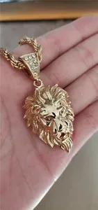 Authentic Roar with Inner Strength - Lion's Majesty Pendant