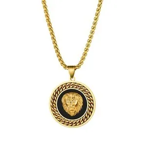 Authentic The Golden Sovereign: Radiant Lion Head Talisman