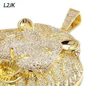 Authentic Lion's Radiant Guard: 14K Gold‑Plated 10mm Rope Chain, 24/30″