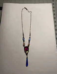 Authentic Embracing Serenity: Enchanted Gold Plated Cable Necklace