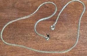Authentic 18 KTP Karat Gold Plated 18" Necklace 4.5 gram