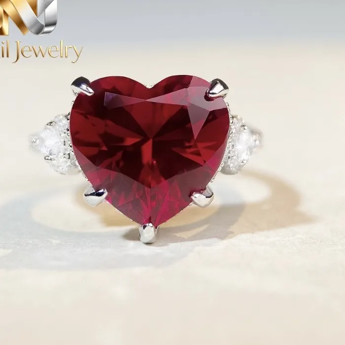 Authentic The Crimson Flame Eternal Heart Solitaire