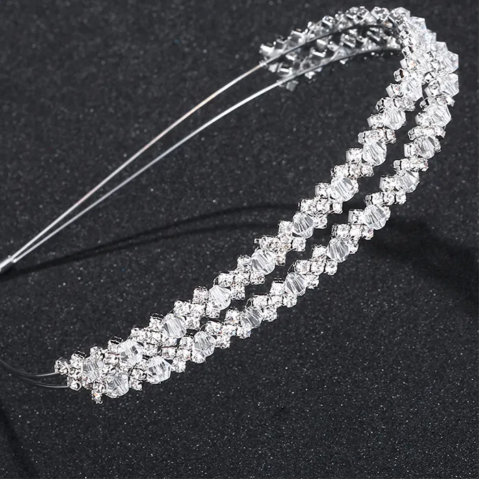 Authentic Miallo Crystal Rhinestones Hairbands Tiaras Beads Crowns Wedding Party Prom Hair Accessories Women Girls Head Jewelry