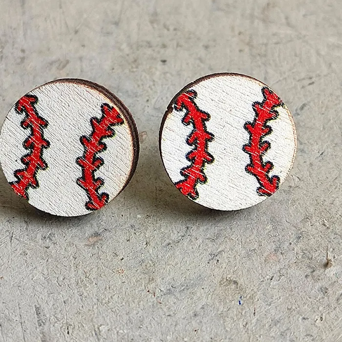 Authentic The Celestial Diamond: Sacred Sphere Wooden Studs