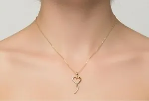 Authentic The Golden Heart of Devotion Amulet