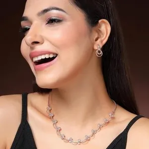Authentic Gleaming Celestial Radiance Golden Filigree Necklace