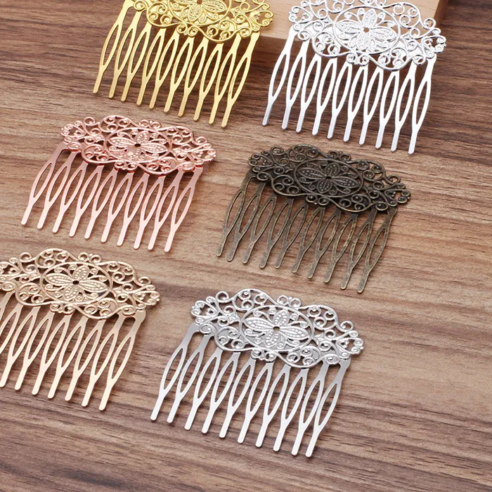 Authentic Celestial Crowns of the Flamenco Muse - Brass Ritual Hair Adornments