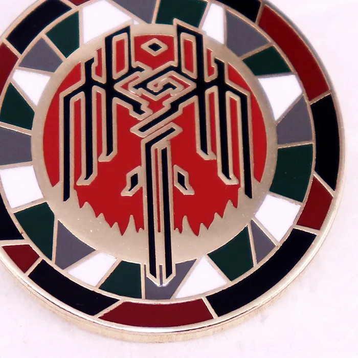 Authentic Dragon Age 2 Metal Badge Game Logo Enamel Pin Jewelry Backpack Decorate