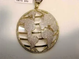 Authentic The Celestial Terrestrial Globe Talisman in Radiant 14K Gold