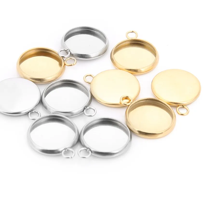 Authentic Sacred Vessels of Manifestation - Golden Alchemical Bezel Foundations