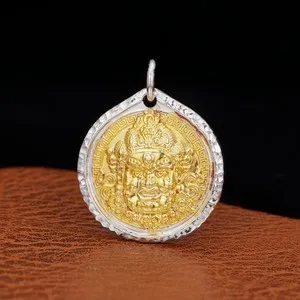 Authentic The Sovereign Coin of Abundance Heavy S999 Silver and Gold Plated Wealth Amulet