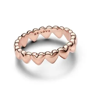 Authentic The Eternal Affection Rose Gold Heart Circlet