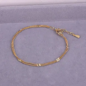Authentic Radiant Dual‑Layer Sequin Bracelet – 18K Gold‑Plated Aura Enhancer
