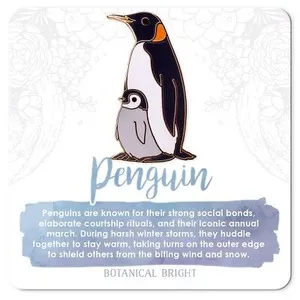 Authentic Frozen Guardian of the Seasons - Penguin Enamel Pin