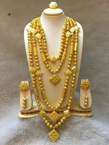 Authentic Radiant Goddess 18k Gold-Plated Four-Layered Talisman Set