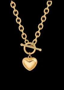 Authentic The Golden Heart Sanctuary Toggle Necklace