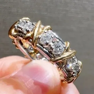 Authentic The Infinite Circle of Radiance Moissanite Eternity Band