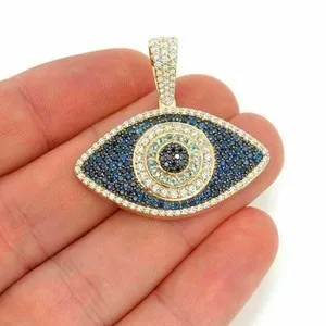 Authentic The Celestial Gaze: 14k Gold-Plated Evil Eye Shield