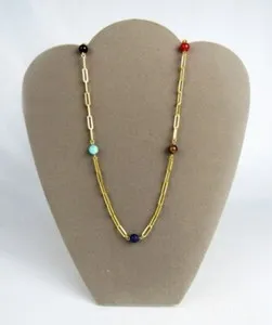 Authentic The Celestial Link: A Radiant Multi-Gemstone Radiance Chain