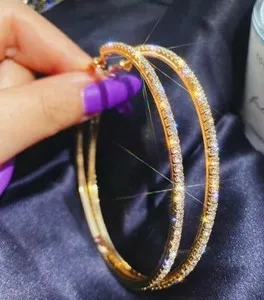 Authentic Radiant Solar Orbs: Celestial Gold-Plated Hoop Talismans