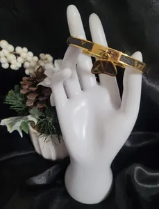 Authentic Mystical Monogram Bangle: Gold Plated Enchantment