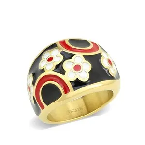 Authentic The Gilded Blossom Dome Ring of Radiant Harmony
