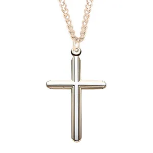 Authentic The Celestial Radiance Two-Tone Sacred Cross