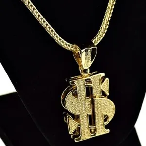 Authentic Golden Sigil of Prosperity – Enchanted Dollar Emblem Necklace