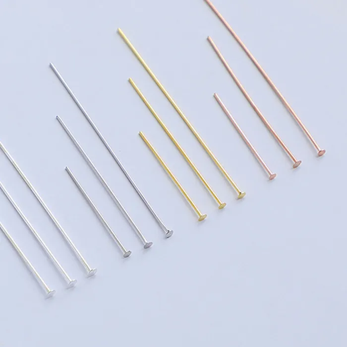 Authentic Sacred T-Pins: DIY Divine Jewelry - 5pcs Sterling Silver Needles for Earrings, Necklaces, and Pendants